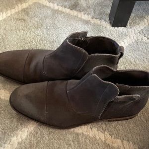 Brown leather